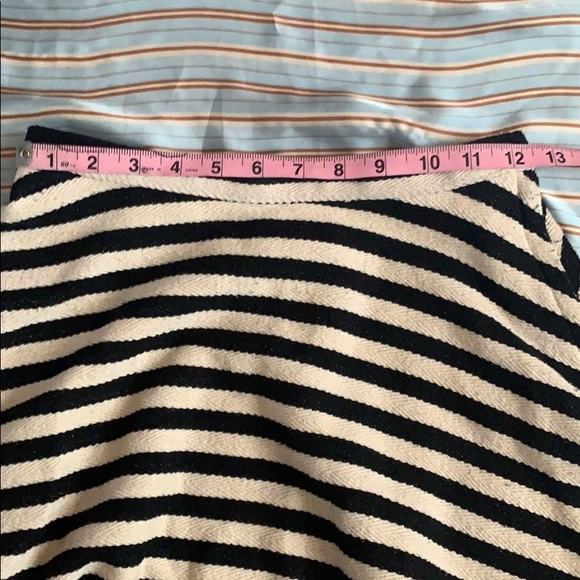 Greylin Stripped Skater skirt Anthropologie - Picture 3 of 5